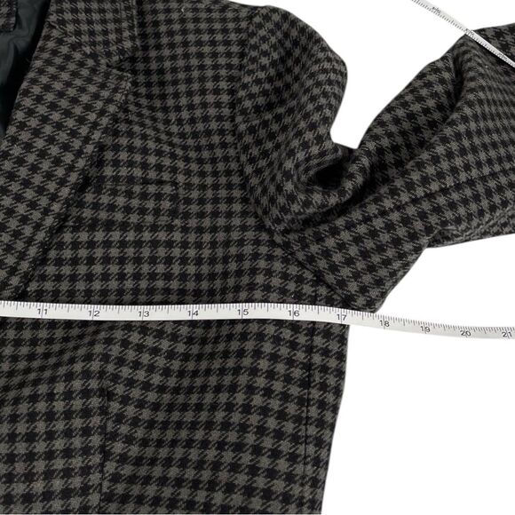 J. Crew women’s size 4 XS gray black herringbone wool blend Keaton's Boy Blazer - Picture 6 of 8